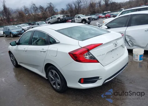 2019 Honda Civic Lx из США, поврежденный, VIN 2HGFC2F6XKH519677